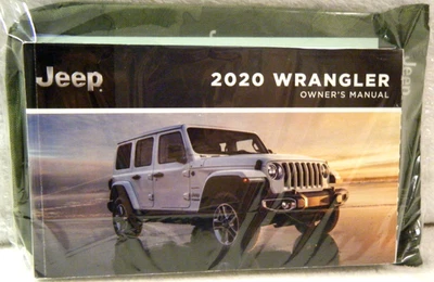 2020 Jeep Wrangler Owners Manual BRAND NEW CONDITION RESEALED  *FAST MEDIA SHIP* - Image 1 of 4