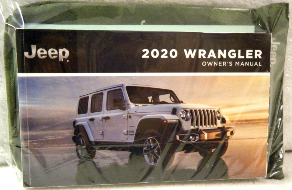 2020 Jeep Wrangler Owners Manual COMPLETE SET