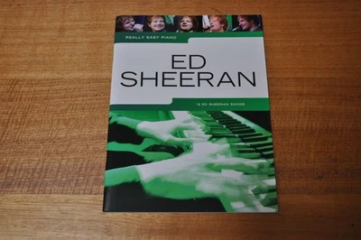 REALLY EASY PIANO ED SHEERAN 18 SONGS - WISE PUBLICATIONS - Image 1 of 4