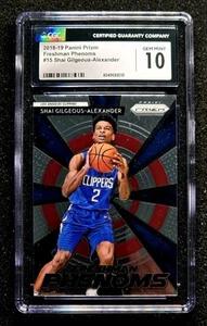Shai Gilgeous-Alexander 2018 Prizm Freshman Phenoms #15 RC Rookie CGC 10 - Picture 1 of 2