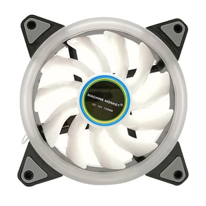 Low Noise 120mm LED 12V Computer Case Fan Case - Afbeelding 1 van 6