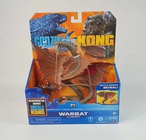 2020 Playmates Toys Monsterverse Godzilla vs Kong Warbat with Osprey 6" NIB - Picture 1 of 4