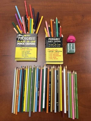 Lote de lápices de arte de colección arte profesional, crayola, prang  Foto 1 de 4