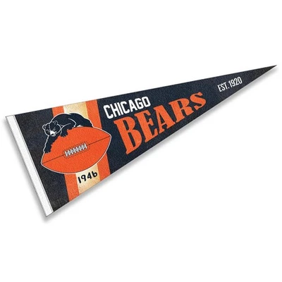 Banderín retro vintage retro de los Chicago Bears Foto 1 de 4
