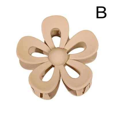 Flower scratch clip scrub disc hair shark clip hair clip ornament grab hair C8Y0 - Image 1 of 4