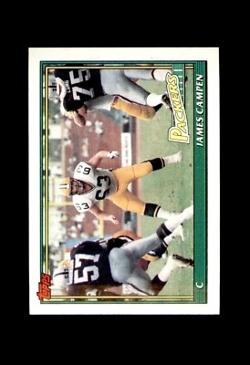 1991 TOPPS FOOTBALL PACKERS #454 JAMES CAMPEN  - Image 1 of 2