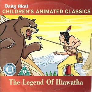 THE LEGEND OF HIAWATHA - CARTOON - MAIL PROMO DVD - Imagen 1 de 2