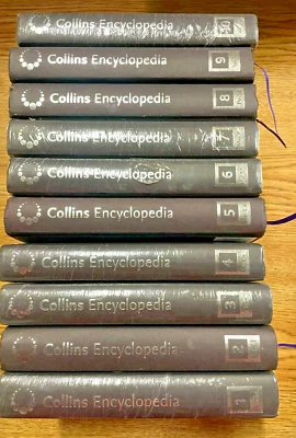 Collins Encyclopedia Collection The definitive reference All 10 volumes - Image 1 of 2
