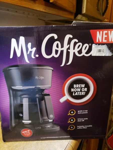 Mr. Coffee 4-Cup Programmable Coffee Maker - Black - CGX5 NIB Photo Related