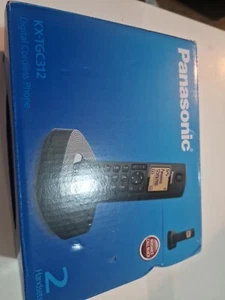 PANASONIC KX-TGC312 CYFROWY TELEFON BEZPRZEWODOWY - NUSIANCE CALL BLOCKER 2 TELEFONY - Zdjęcie 1 z 3