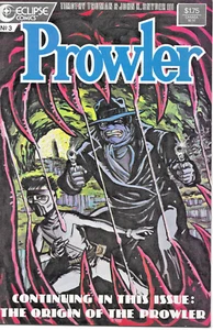 Prowler #3 Eclipse signed by John K Snyder pulp style hero masked crimefighter - Picture 1 of 2