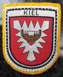 Aufnäher Kiel Schleswig Holstein Ostsee Wappen Stoff Rucksack Patch BRD Andenken - Bild 1 von 2