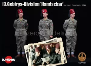 Modellino UJINDOU scala 1/6 UD9023 WWII Handschar pioniere Balcani 1944 - Foto 1 di 23