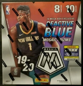 2019-20 Panini Mosaik NBA Basketball Sammelkarten Mega Box VERSIEGELT - Bild 1 von 4
