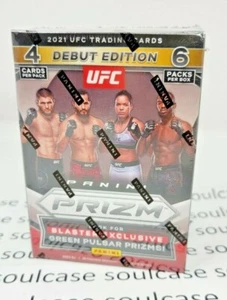 Nuevas tarjetas coleccionables Panini Prizm UFC 2021 caja bláster selladas de fábrica - Imagen 1 de 3