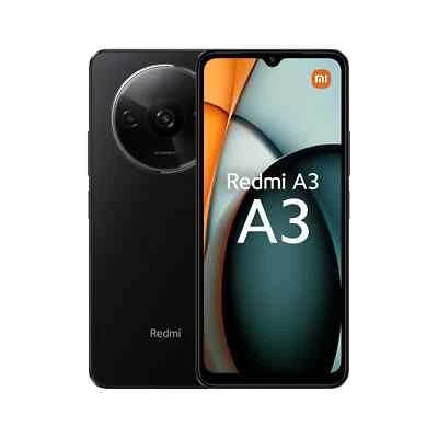 Cellulare Smartphone Xiaomi Redmi A3 6,71" Dual Sim 4GB + 128GB Nero - Immagine 1 di 4