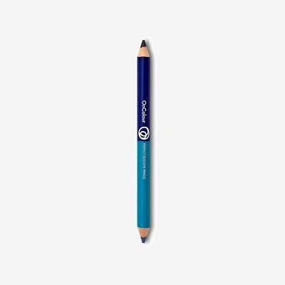 ORIFLAME ON COLOUR PERFECT DUO EYELINER PENCIL #BLUE & SAPPHIRE (VIT C) 1.5g NEW - Image 1 of 4