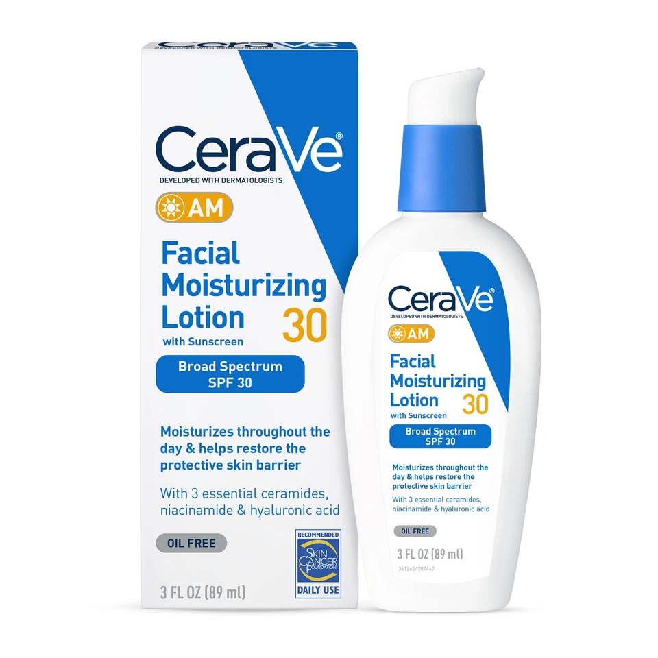 Cerave Am Facial Moisturizing SPF 30 Lotion 2 Oz EA Exp 2021