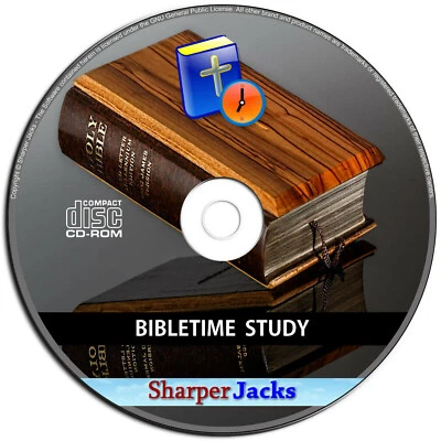 NEW & Fast Ship! Bible Time Study Church Worship Educational Software - PC Disc - Image 1 of 4