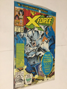 X-FORCE 17 dec Marvel - X-Cutioners Song Part 8  Card Blister