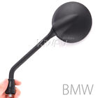 KiWAV Mirrors metal steel round retro look Black M10 x 1.5 pitch for BMW