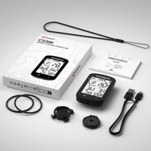 COOSPO CS300 Wireless Bicycle Computer GPS Bike Speedometer Odometer 2.6in - Picture 1 of 8