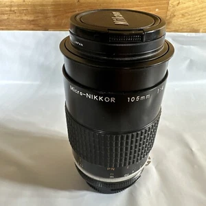 Vintage Nikon Micro-NIKKOR 105mm 1:4 Japan Nice - Picture 1 of 11