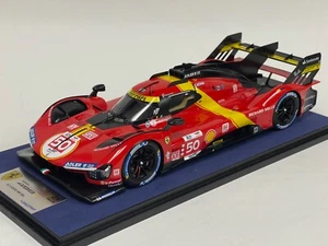 1/18 Looksmart Ferrari 499P AF Course car #50 5th 2023 24 Hour f LeMans IN STOCK - Picture 1 of 7