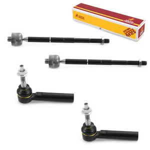 Inner & Outer Tie Rod Ends for Chevrolet Silverado 1500 Cadillac Escalade 4 PCS - Picture 1 of 9
