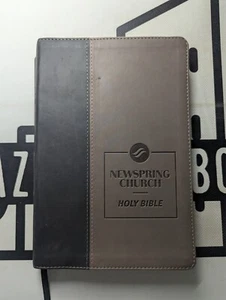 Newspring Church Slimline Bible by Tyndale House Publishers Staff 2016 Imitation - Picture 1 of 5