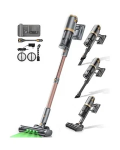 E.LUO Cordless Vacuum Cleaner 350W/≥24KPA Powerful Stick Vacuum with Led S - Picture 1 of 7