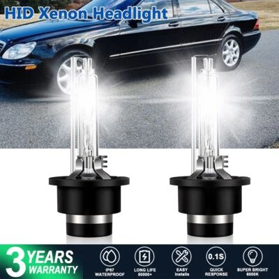 Kit de conversión de bombilla de faro LED blanco para Mercedes-Benz S430 S500 S55 S600 D2S Foto 1 de 4