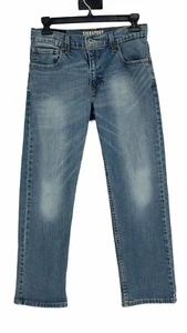 Boys Youth Levi's Jeans 14 9579 Straight Leg Adjust Waist Athletic Spandex Blue - Picture 1 of 7