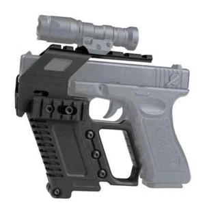 Tactical Laser Sight Scope Mount Rail Base Pistol Kit Fit Glock G17 G18 G19 - Picture 1 of 14
