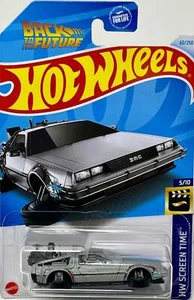 Hot Wheels 2024 Back To The Future Time Machine - Hover Mode w/Protector - Picture 1 of 10