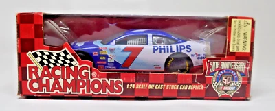 NASCAR RACING CHAMPIONS #7, 50 ANIVERSARIO, PHILLIPS, GEOFF BODINE.    (A6) Foto 1 de 4