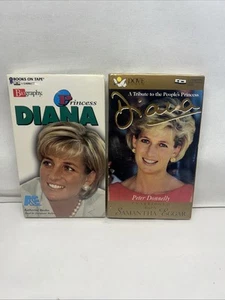 2 Diana : A Tribute to the People's Princess Set by Peter Donnelly (1997,...Rare - Picture 1 of 9