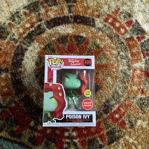Funko Pop Dc Heros Poison Ivy #499 2024 Glow Gamestop Exclusive - Bild 1 von 6