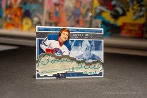 Bobby Hull Winnipeg Jets Expansion Era Signature Cut Card - Autographed - Picture 1 of 2