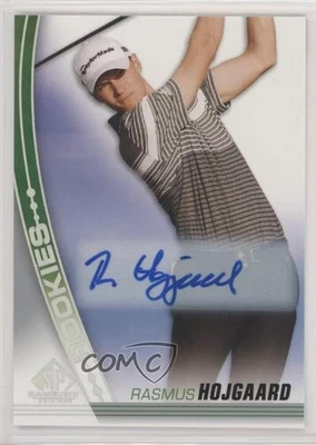 2021 SP Game Used Rookies Spectrum Auto Rasmus Hojgaard #46 Rookie Auto RC - Image 1 of 2