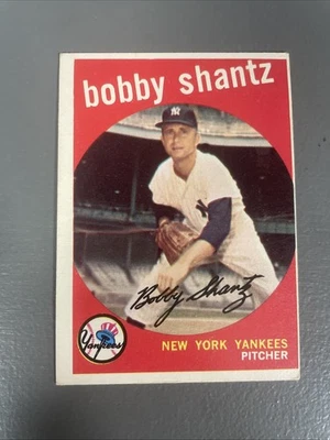 1959 Topps - Bobby Shantz #222 white back - Image 1 of 2