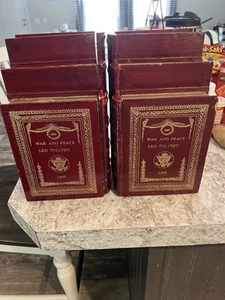 2 Lot Vintage Hidden Faux Book 8 CD Storage Rack Shelf Wood Books The Classics - Picture 1 of 6