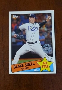 2020 TOPPS SERIES 2 85AS-32 BLAKE SNELL 1985 35TH ANNIVERSARY TAMPA BAY RAYS NM - Picture 1 of 1