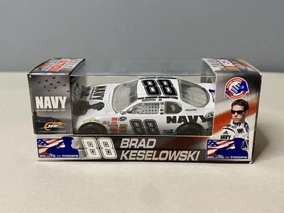 1/64 Action Boxed NASCAR Diecast 2008 Brad Keselowski #88 NAVY Salute Chevy - Image 1 of 4