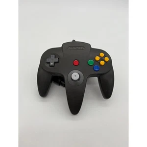 OEM Schwarz Nintendo 64 N64 Controller - Guter Stick - Bild 1 von 2