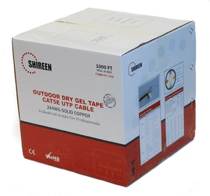 Outdoor Burial dry Gel tape cat5 cat5e 1000' 24AWG - Picture 1 of 1