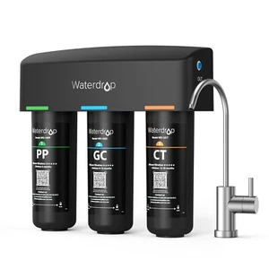 Waterdrop TSB 3-Stage High Capacity Under Sink Water Filter - Picture 1 of 9