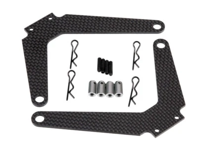 Serpent SRX8E Carbon Akkuhalter Set # Saddle Pack - Bild 1 von 2