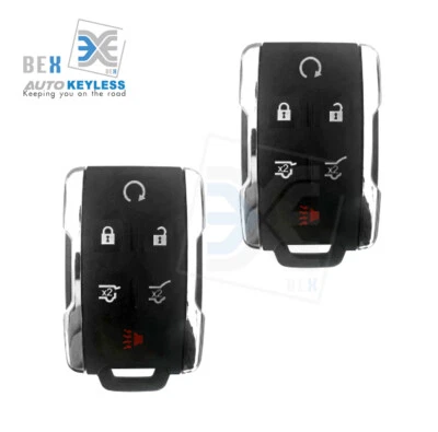 2 Llavero remoto para M3N-32337100 Chevrolet Captiva Sport Traverse Avalanche 6b Foto 1 de 3