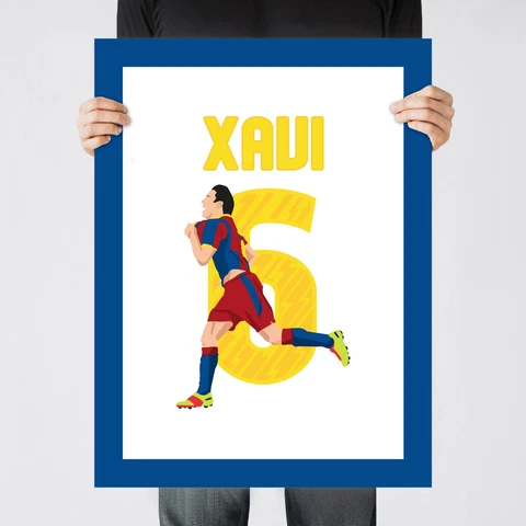 Xavi Goal, 2010 LaLiga Clasico Manita Barcelona Print/Poster/Wall-Art [Part 2/2] Cover